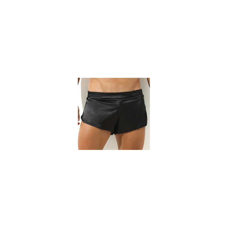 MenSexyWear Short avec Jock Slit Noir